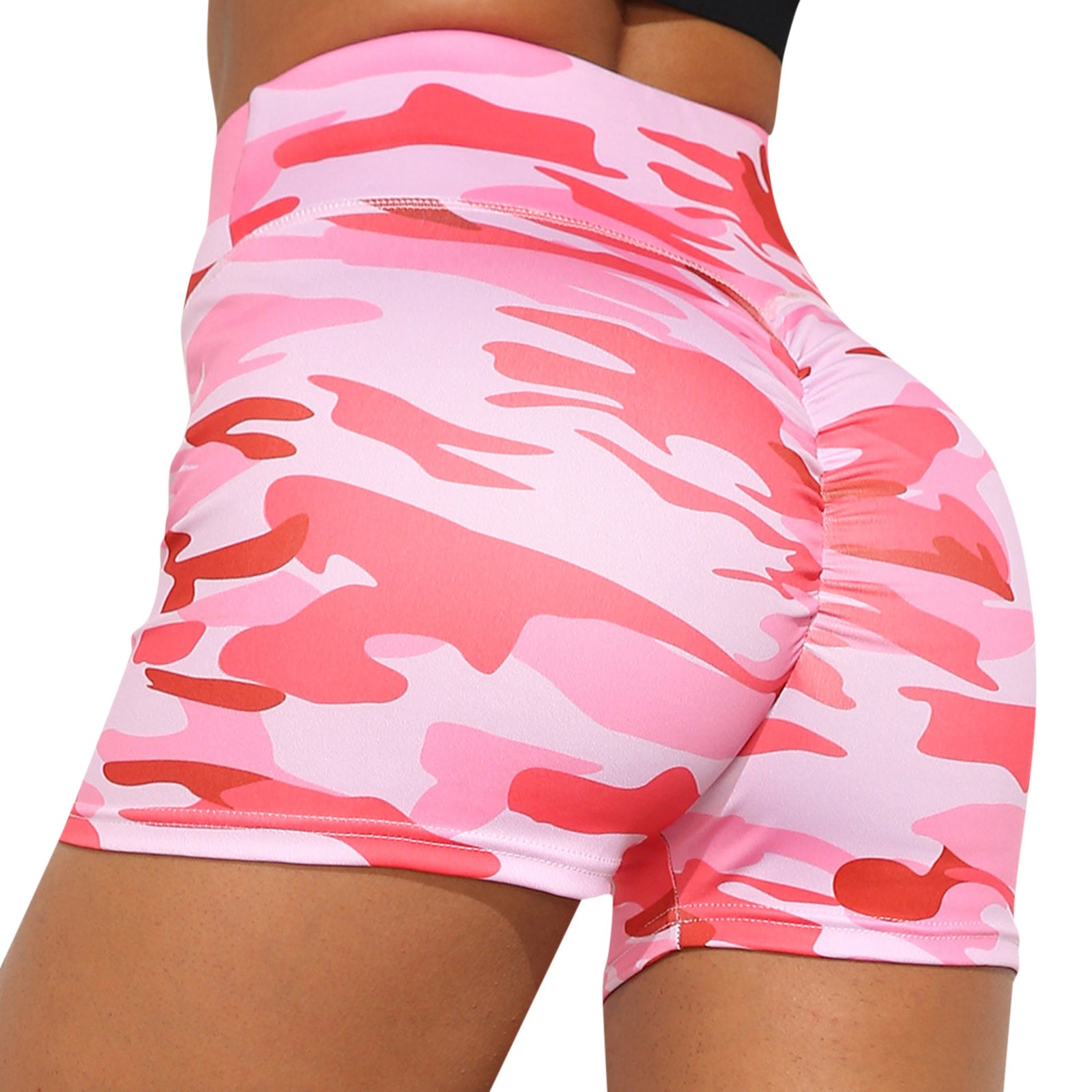CAICJ98 Shorts for Women Works Women's Core Active Dri-Works Bike Shorts M,Pink